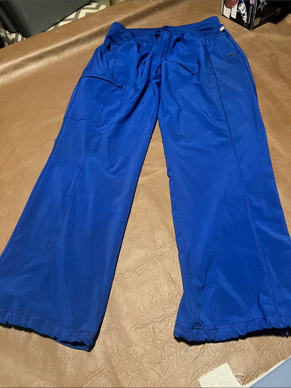 Scrubstar Women's Royal Blue Straight-Leg Scrub Pants